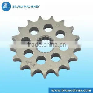 Top Quality High Strength Driven Steel 13 Teeth Motorcycle Front Sprocket thumbnail-1