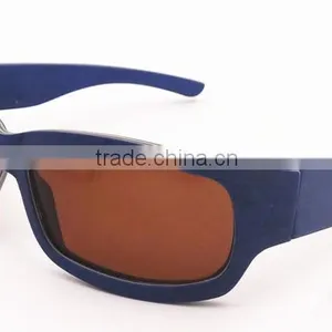 Fashion Wood 8 Bit Wood Sunglasses Big Curve Sports Eyeglasses thumbnail-1