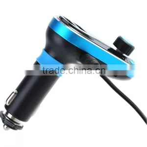Wholesale High Quality Car fm Transmitter Bluetooth Wireless fm Transmitter thumbnail-6