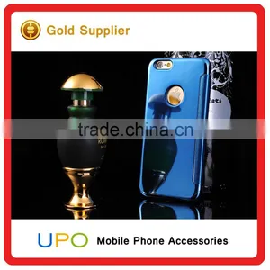 [UPO] Electroplating Folio Screen Wallet Book Clear View Mirror Flip Mobile Covers Case for IPhone 6 6s Plus thumbnail-6