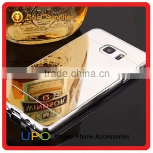 [UPO] Wholesale Aluminum Mirror Cover Electroplating Bumper Mobile Phone Case for Samsung Galaxy Note 7 thumbnail-5