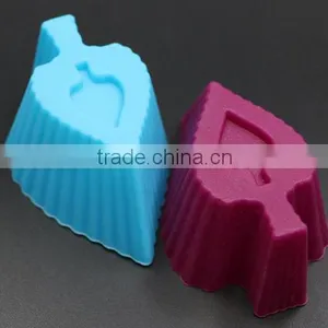 New Products Silicone Teacup Cupcake Molds thumbnail-2