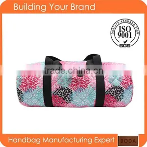 Hot Sale In USA Market Printing Flower Travel Luggage Bags thumbnail-1