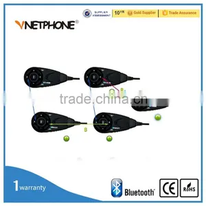 2016 NEW V5 Wireless Hands Free Walkie Talkie Two Way Radio Used Walkie Talkie bt Intercom Headset thumbnail-2