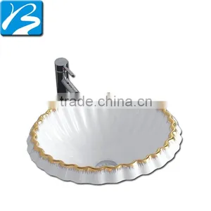 Economical Fashion Color Round Color Ceramic Basin thumbnail-1