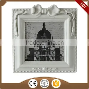 White 4"x4" Mini Photo Frame thumbnail-1