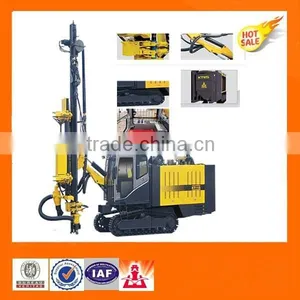 KT11S 18M Depth,17bar Hydraulic Rotary Integral Open Air Track Drilling Rig thumbnail-1