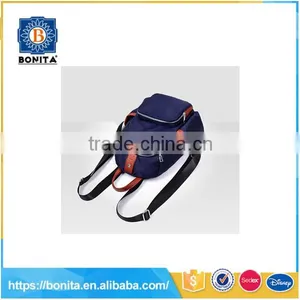 School Teenage School Backpack With Leather Trim for Sale thumbnail-4