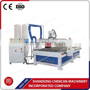 CNC Stepper Motor Woodworking Machine CC-M1325A With Vacuum Worktable thumbnail-1