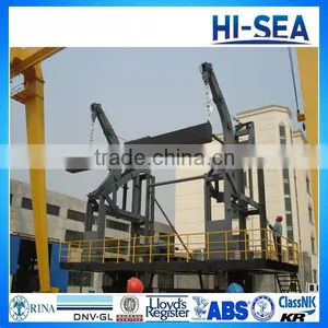 Gravity Sliding Type Roller Track Davit thumbnail-1
