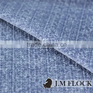 Dark Pink Plain Pattern China Flocking Fabric Wholesale Plain Cotton Textiles thumbnail-6