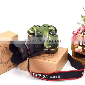 New Released DSLR Camera Soft Silicone Case Cover for Canon 5DIII 5DRS 6D With Different Color thumbnail-4