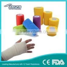 Surgical Colourful High Quality Self-adhesive Elastic Cohesive Bandage for Medical Use thumbnail-2