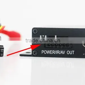 HD DVB-T7000 Car Satellite tv Receiver DVB-T Mpeg4 H.264 One Tuner High Speed thumbnail-4