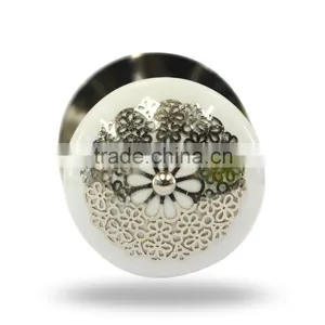 Ceramic White Curtain Holder thumbnail-4