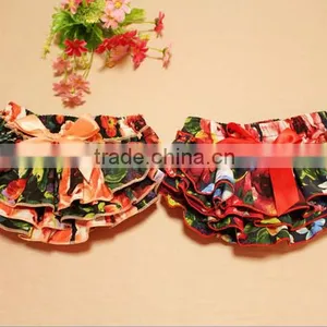 Foreign Trade New Baby Pants Collocation PP Hair Band Two Piece Fashion Cute Camellia thumbnail-3