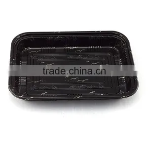 Transparent Lid Disposable Plastic Sushi Container thumbnail-2