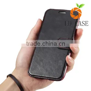 Leather Wallet Stand Flip Case Back Cover Cell Phone Accessories for LG G5 thumbnail-3