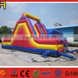 Original Red Inflatable Castle Slide For Sale thumbnail-1