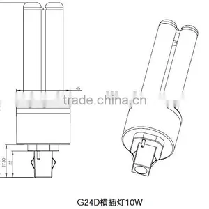CE Approved 360 Angle Plc 4 Pin Led G24 Lamp thumbnail-4