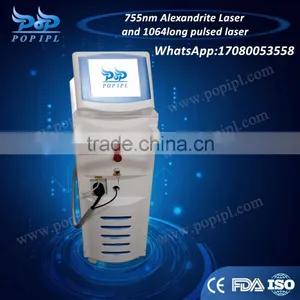 Alexandrite Laser 755nm Hair Removal Equipment POP-A5 755nm Alex Laser Machine thumbnail-2