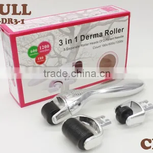 Wholasale High Quality Skin Care 3 in 1 Derma Roller thumbnail-2