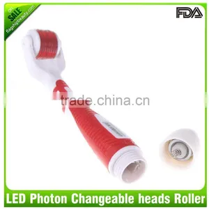 LED Derm Roller Phone Roller With 4 Bio Lights Galvanic Derma Roller thumbnail-2