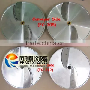 Professional Stainless Steel Multi-functional Leek Cucumber Potato Slicing Cutting Cutter Machine thumbnail-3