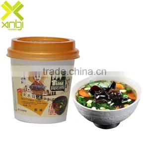 Savory Freeze Dried Cup Packed Original Flavour 6g Black Cloud Ear Fungus Instant Soup thumbnail-1