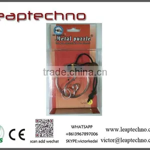 Metal Wire Puzzle Metal Puzzle With Rings Solution thumbnail-4