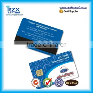 Full CMYK Printing Plastic Smart Pvc Card With FM4442/ FM4428 Chip thumbnail-3
