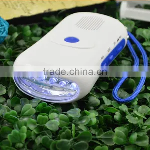 Solar Dynamo Radio Flashlight ,H0T Solar Camping Flashinglight,rechargeable Led thumbnail-2