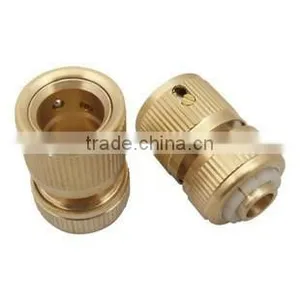 Garden Accessories Brass Hose Pipe Fittings Water Stop Connector thumbnail-3
