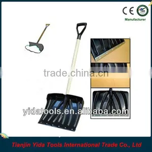 Plastic Snow Shovel With Handle thumbnail-1