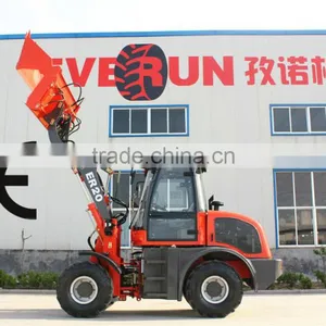 2.0 Ton Qingdao Everun Hot Sale Compact Wheel Loader ,Mini Front End Shovel Loader For Sale thumbnail-4