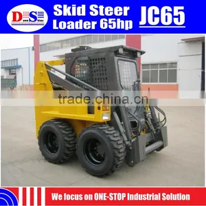 China Skid Loader 65hp Hydraulic Joystick Skid Steer Loader JC65 Bobcat Skid Steer Loader thumbnail-4