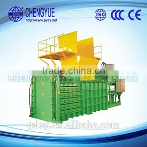 Cardboard Compress Machine, Pet Bottle Baler Machine Compress Baler thumbnail-1