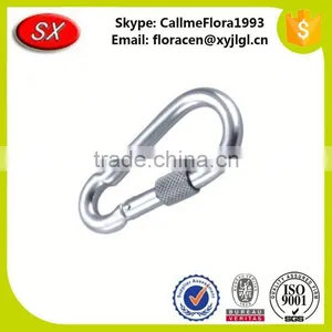 Custom Metal Carabiner Hook With Eyelet (Factory Price / Hight Quality) thumbnail-1