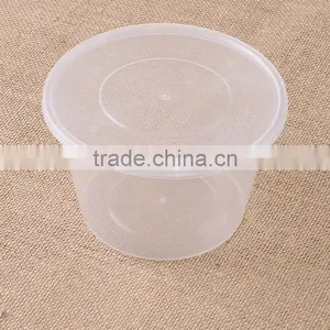 Disposable PP Plastic Salad Bowl With Lid thumbnail-4