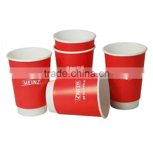 400ml Double Wall Take Away Paper Cups With Lids for Hot Beverage thumbnail-2