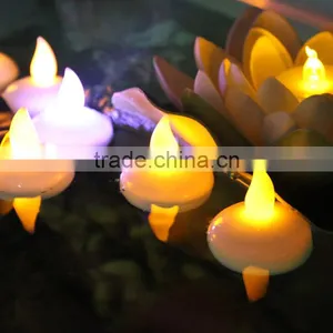 Led Flameless Candles Led Floating Tealight Led Flickering Floating Tealight thumbnail-1