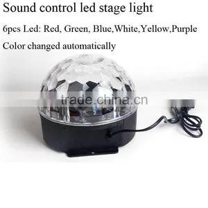 Sound Control Laser LED Stage Light Color Changing Automatically Stage Light Led Star Master thumbnail-2