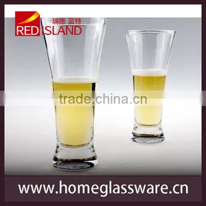 10oz Clear Pilserler Beer Glass for Toasting thumbnail-2