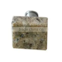 Granite Knob Knob8b Giallo Veneziano for Kitchen and Bathroom thumbnail-1
