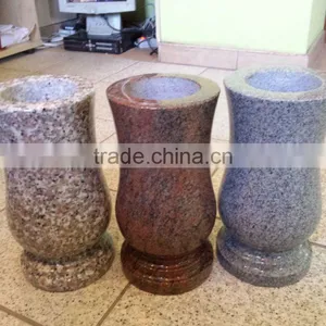 G664 Tombstone Flower Vase thumbnail-2