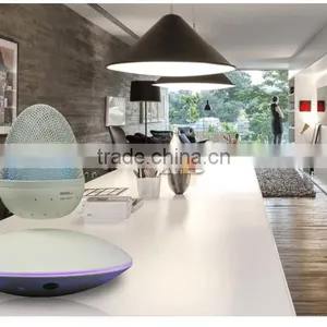 Magnetic Floating Levitation Bluetooth Loudspeaker Box, Wireless Egg Shape Glowing Voice Box thumbnail-4