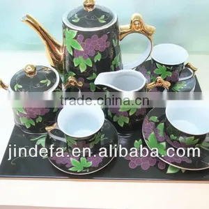 Porcelain/ceramic Coffee Tea Set thumbnail-1