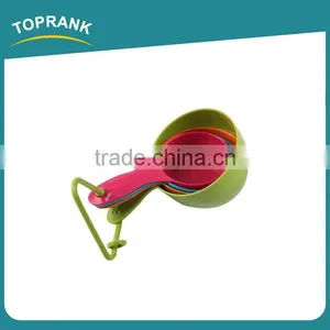 Toprank Pass SGS Tested Wholesale Colorful Plastic 4-Piece Measuring Cup Set,Measuring Cup And Spoon Set thumbnail-2