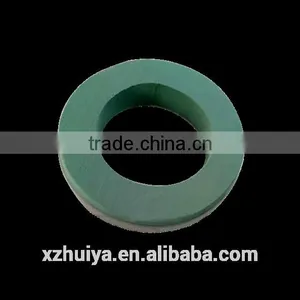 Hebei Xuzhou Huiya New Product Ring Loop Circle Annular Round Floral Foam, Ring Florist Foam, Ring Round Flower Mud Supplier thumbnail-2