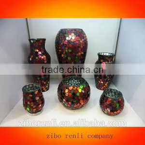 Christmas Decoration Mosaic Large Floor Vases Antique Vases thumbnail-1